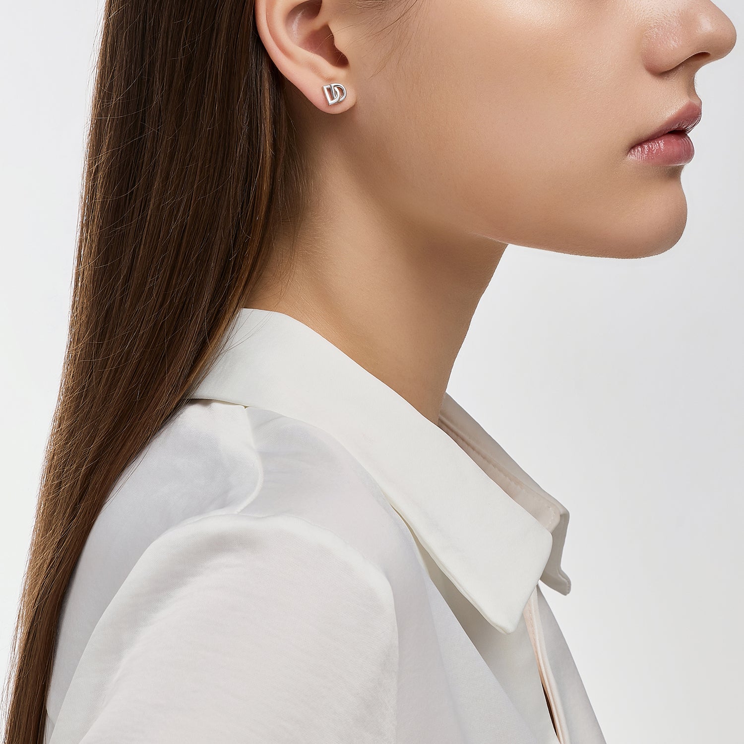 Miss. Doux Silver Earring - DIDIER DUBOT