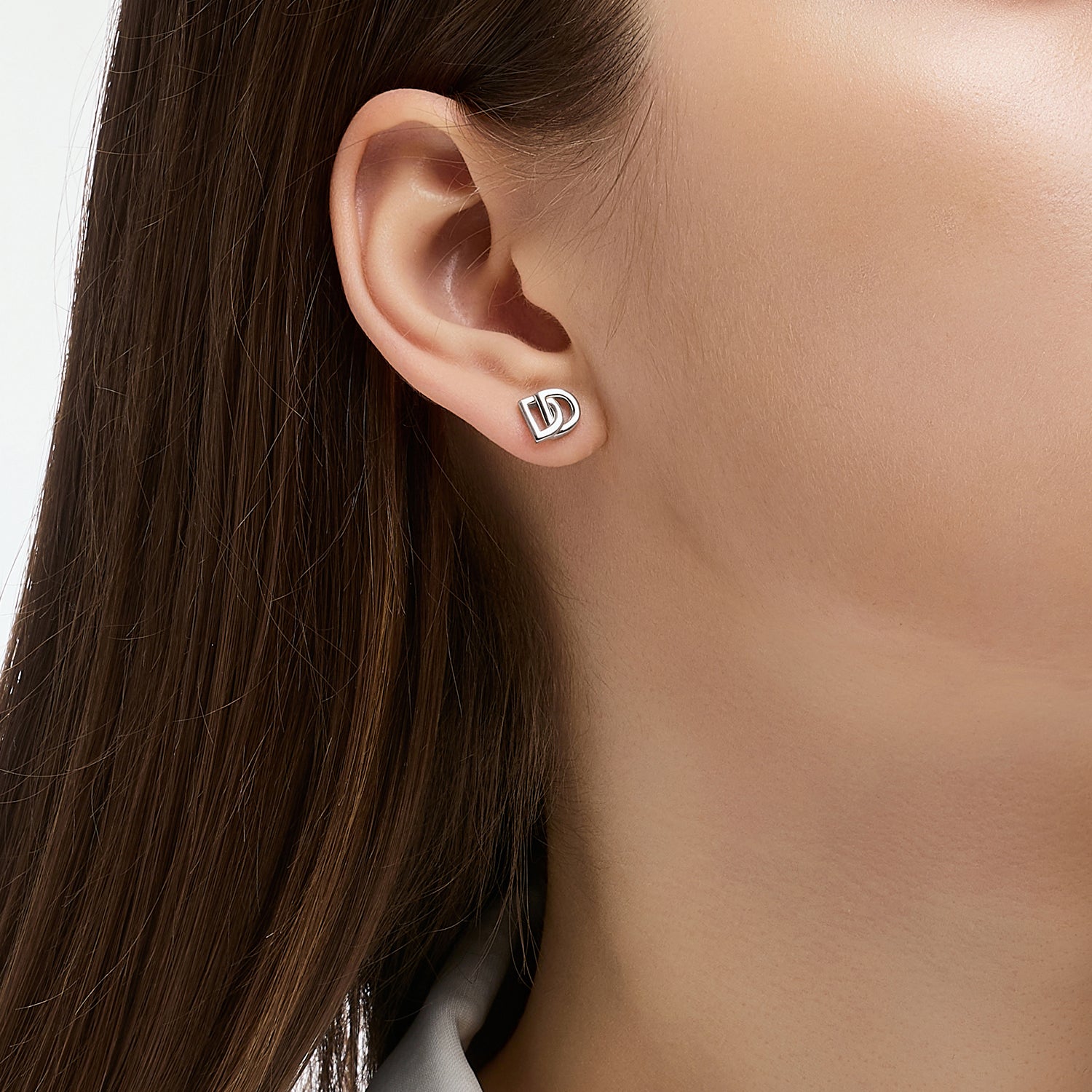 Miss. Doux Silver Earring - DIDIER DUBOT