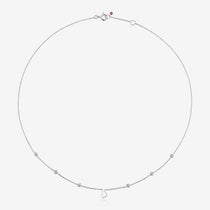 Miss. Doux Silver Necklace - DIDIER DUBOT