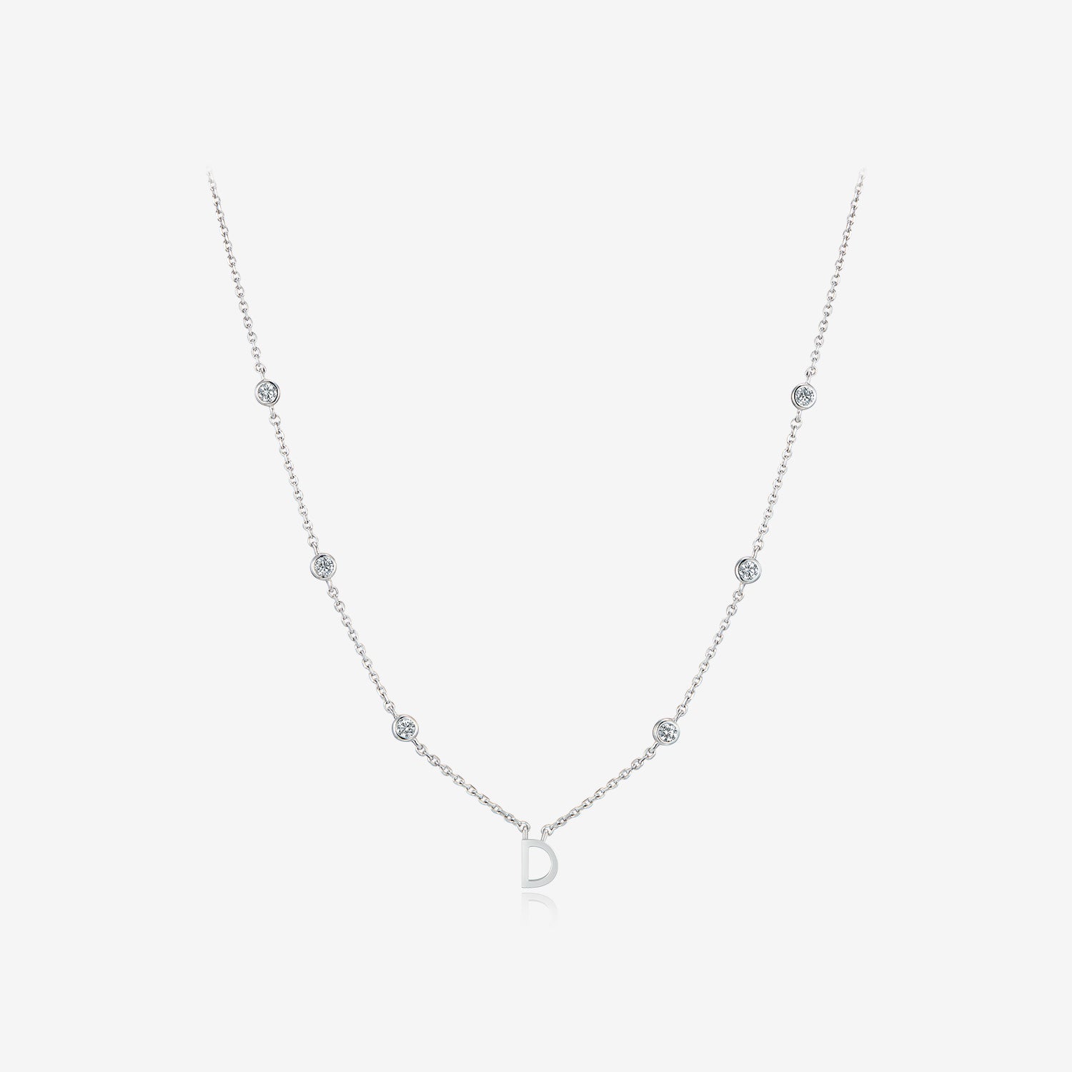 Miss. Doux Silver Necklace - DIDIER DUBOT