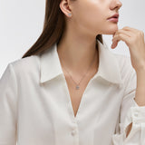 Miss. Doux Silver Necklace - DIDIER DUBOT