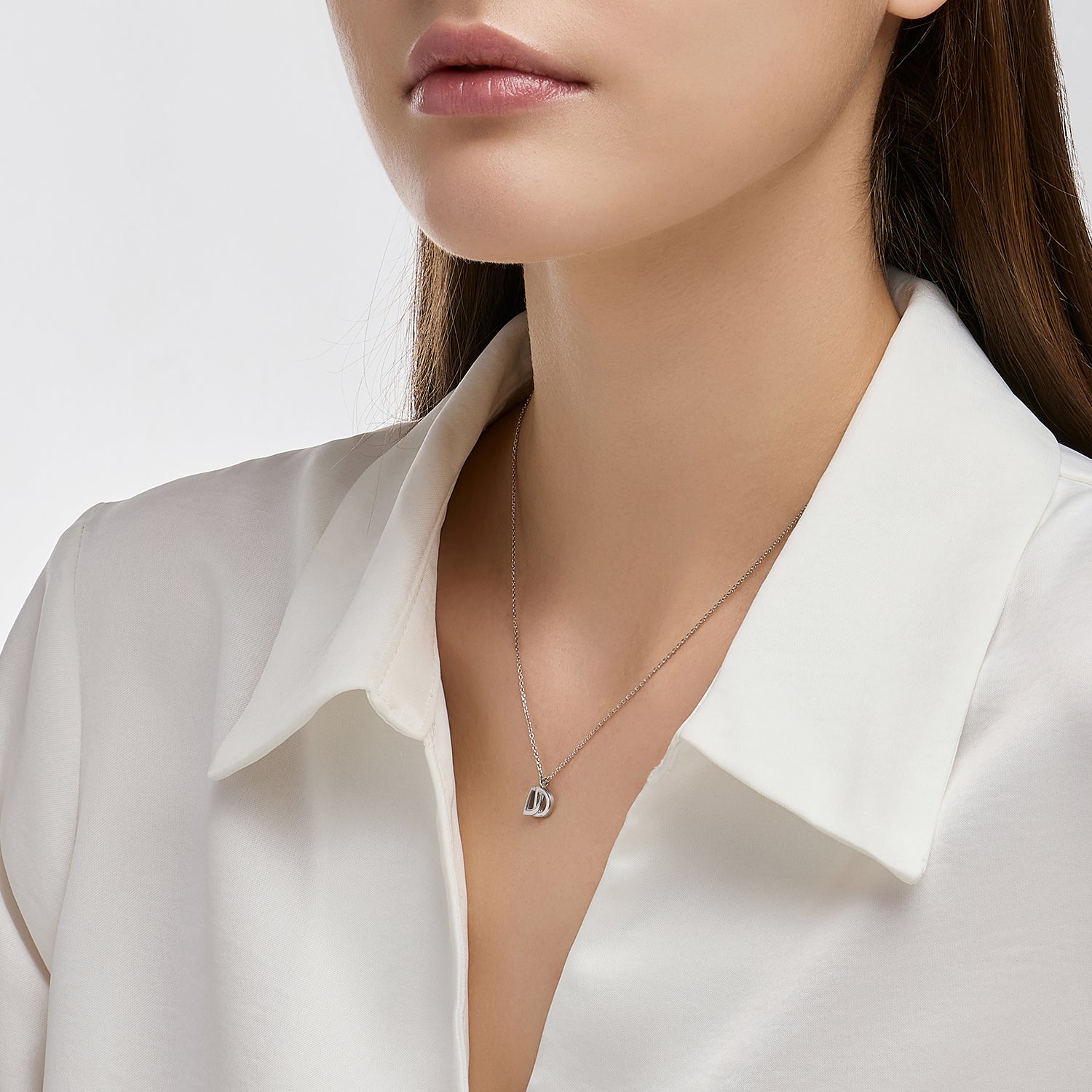 Miss. Doux Silver Necklace – DIDIER DUBOT