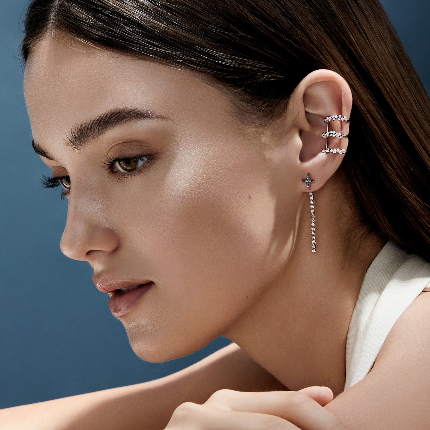 Mon Paris Gold One-sided Earring - DIDIER DUBOT