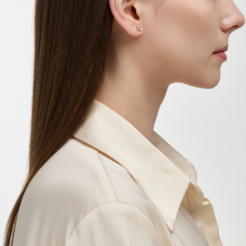 Mon Paris One-sided Gold Earring - DIDIER DUBOT