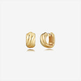 Sélection. D Brass Earring - DIDIER DUBOT