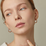 Sélection. D Gold Earring - DIDIER DUBOT