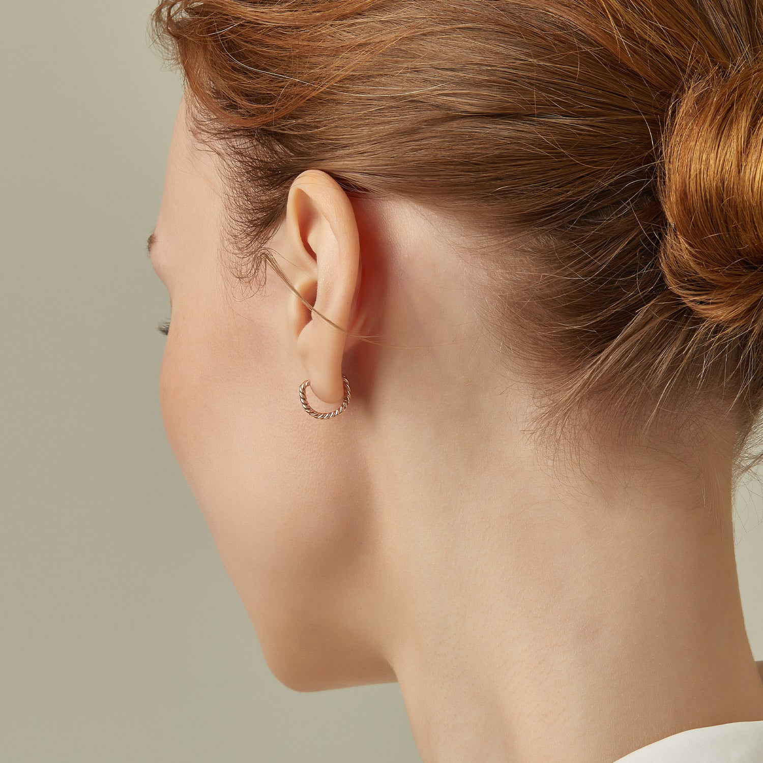 Sélection. D Gold Earring - DIDIER DUBOT