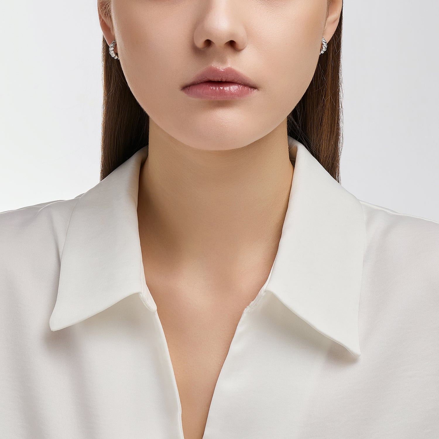 Sélection. D Silver Earring - DIDIER DUBOT