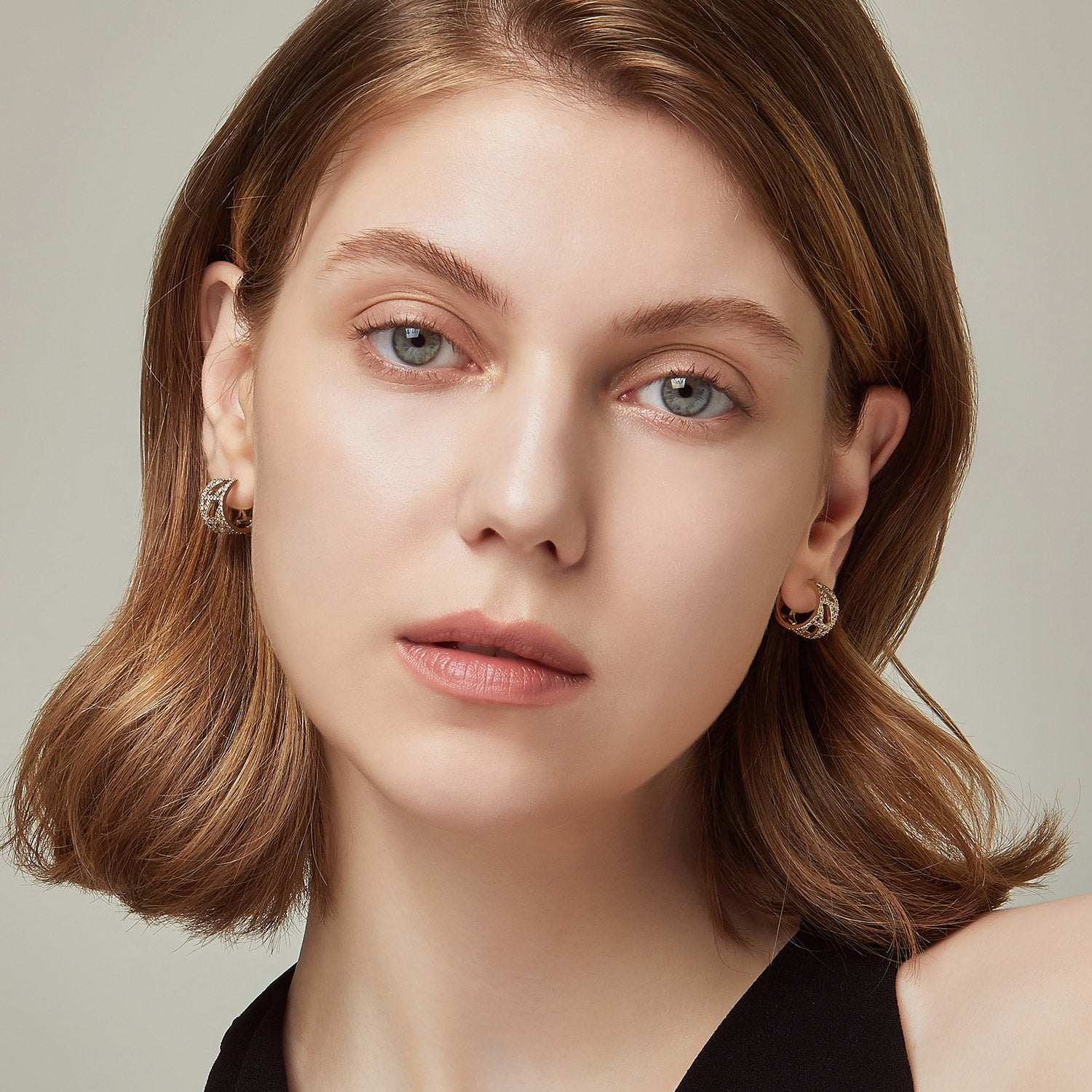 Sensuelle Gold Earring - DIDIER DUBOT