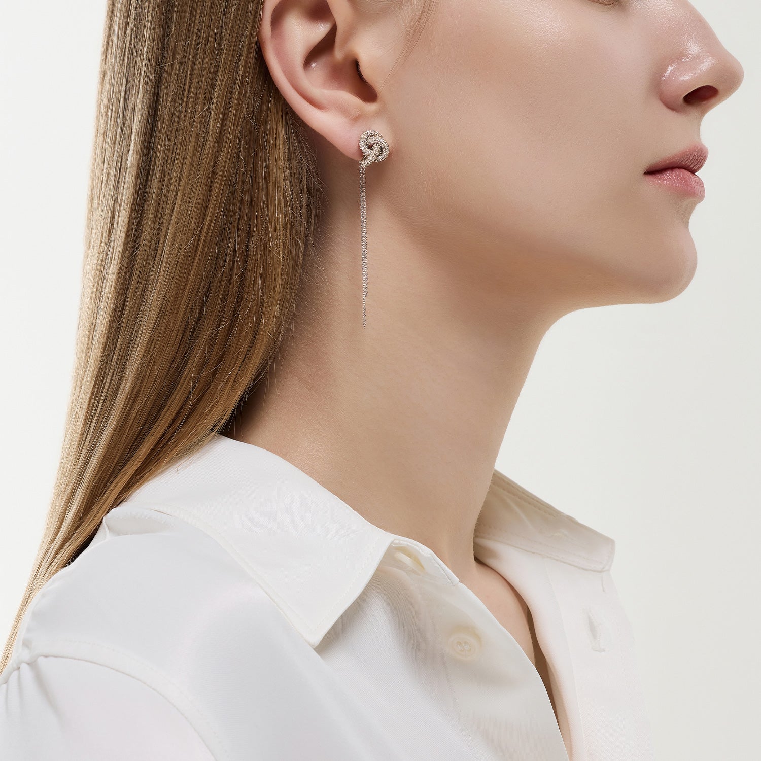 Sensuelle Gold Earring - DIDIER DUBOT