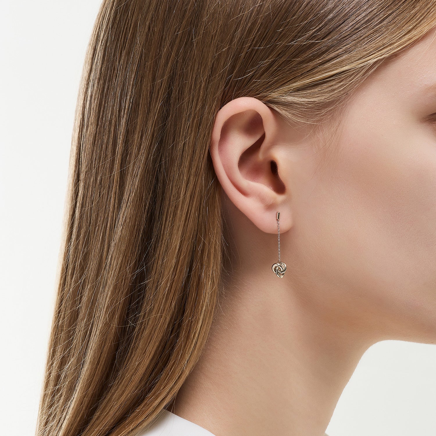 Sensuelle Gold Earring - DIDIER DUBOT