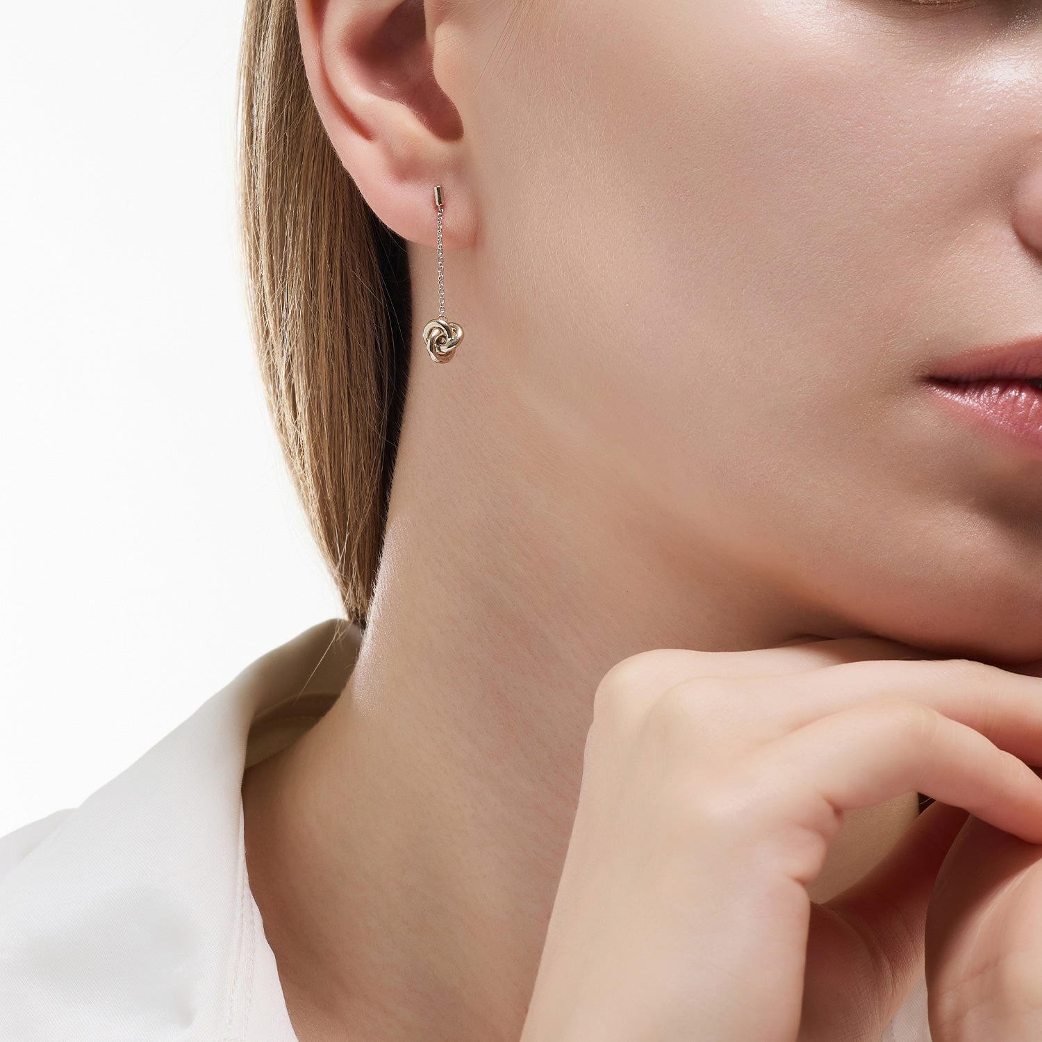 Sensuelle Gold Earring - DIDIER DUBOT