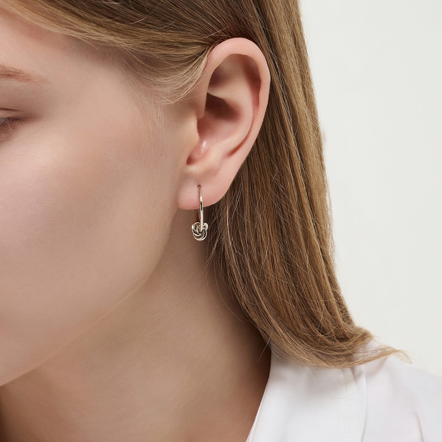 Sensuelle Gold Earring - DIDIER DUBOT