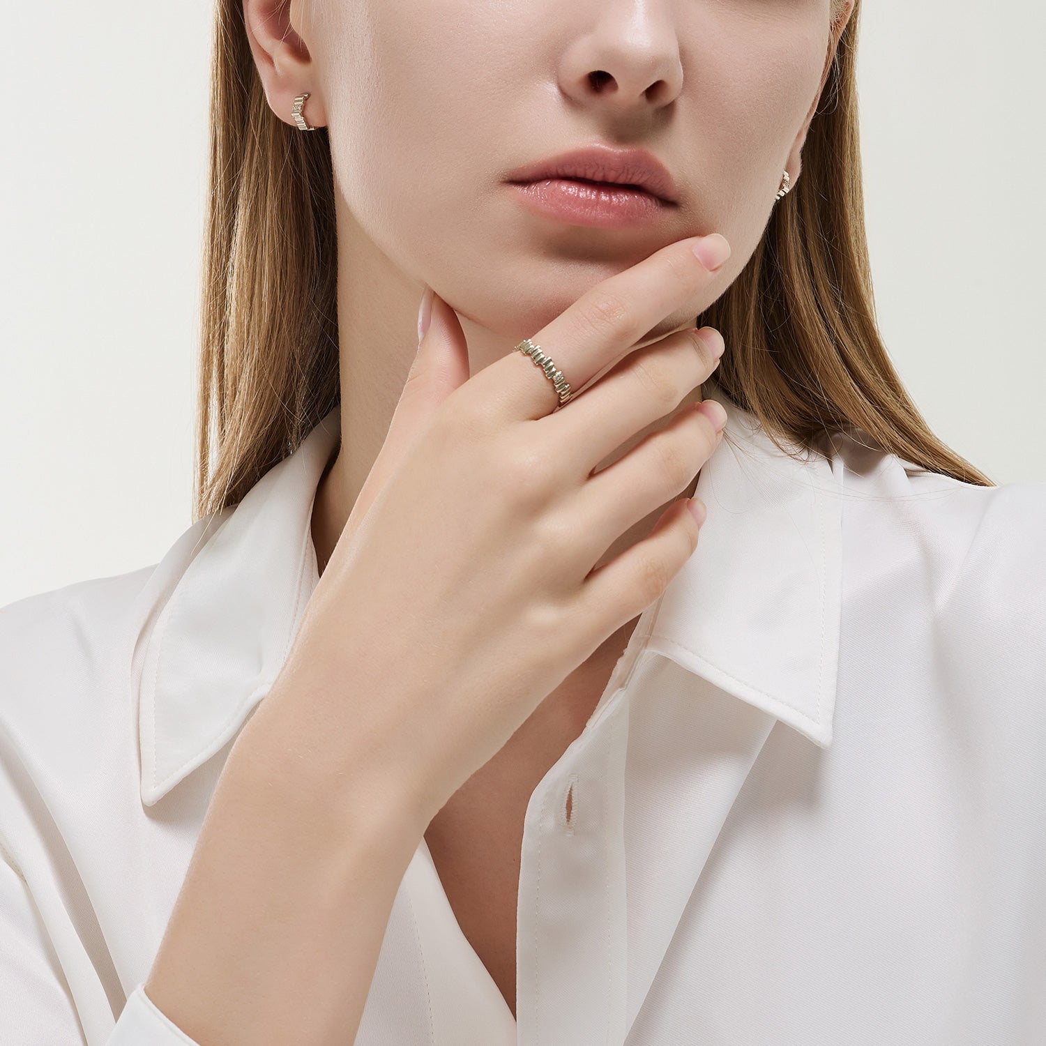 Sensuelle Gold Earring - DIDIER DUBOT