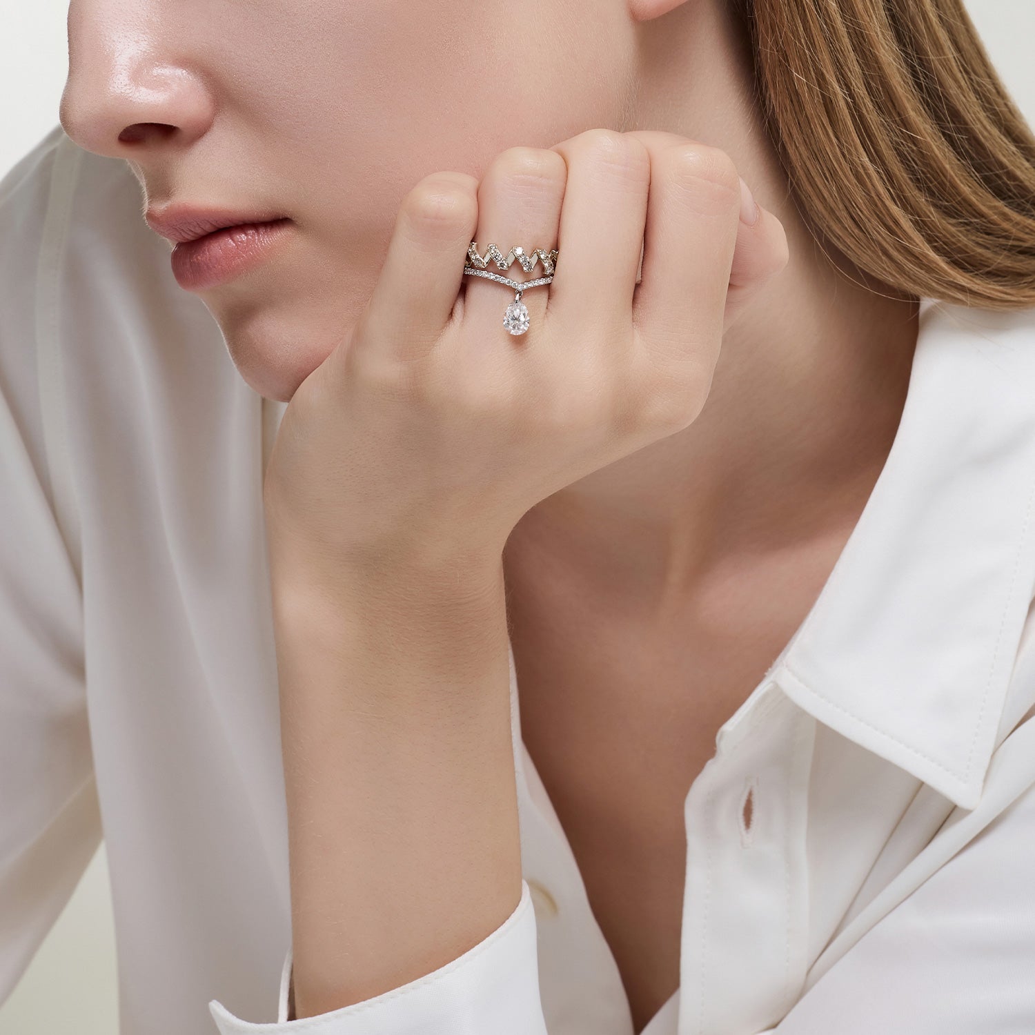 Sensuelle Gold Ring - DIDIER DUBOT