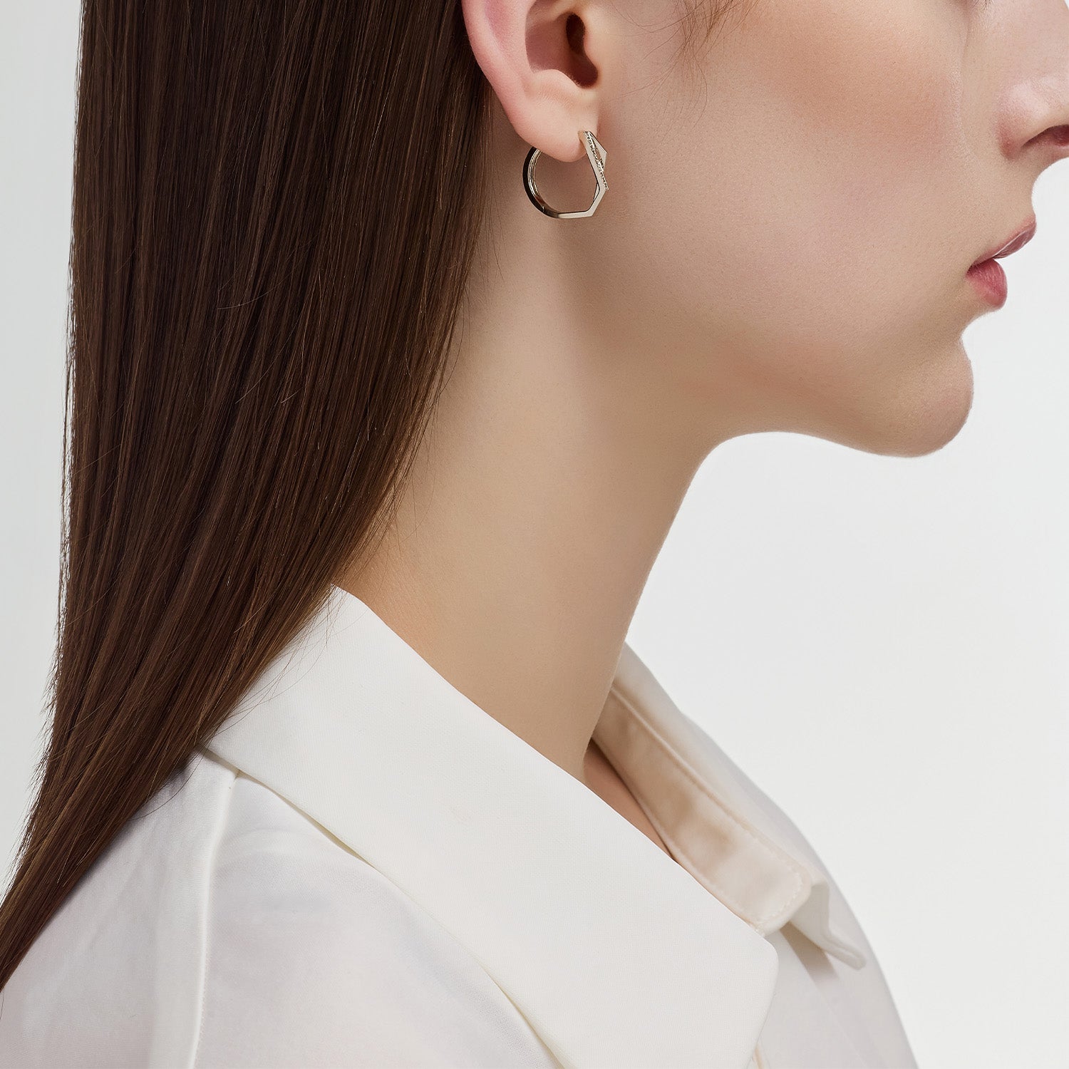 Sensuelle Mariage Gold Earring - DIDIER DUBOT