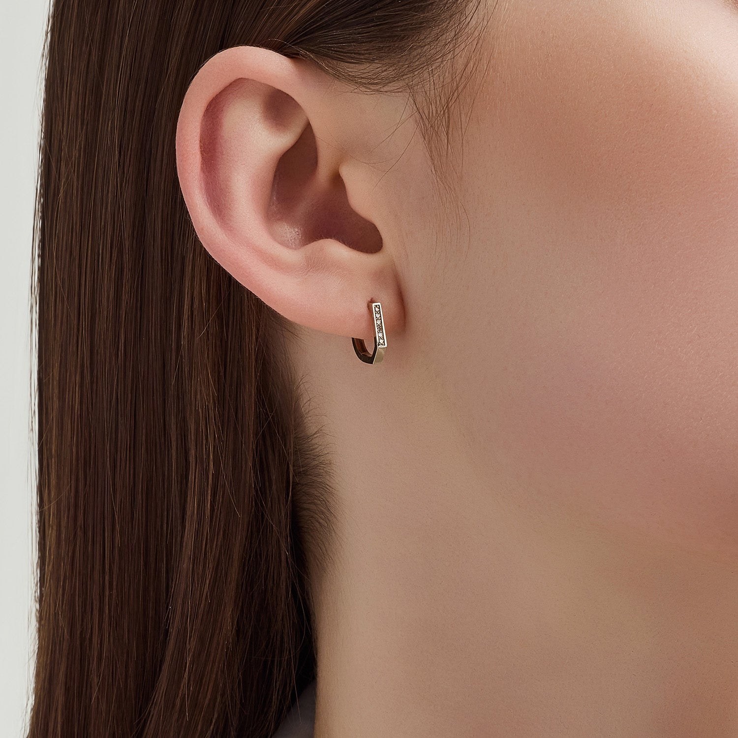 Sensuelle Mariage Gold Earring - DIDIER DUBOT