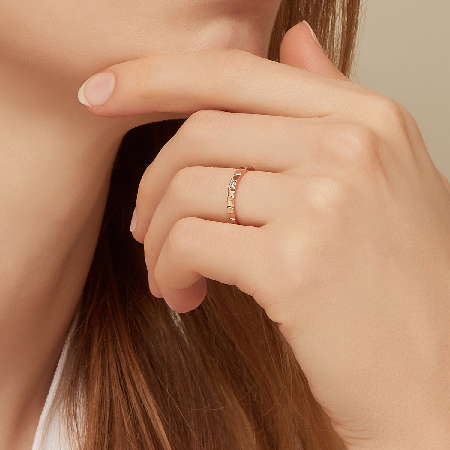 Sensuelle Mariage Gold Ring - DIDIER DUBOT