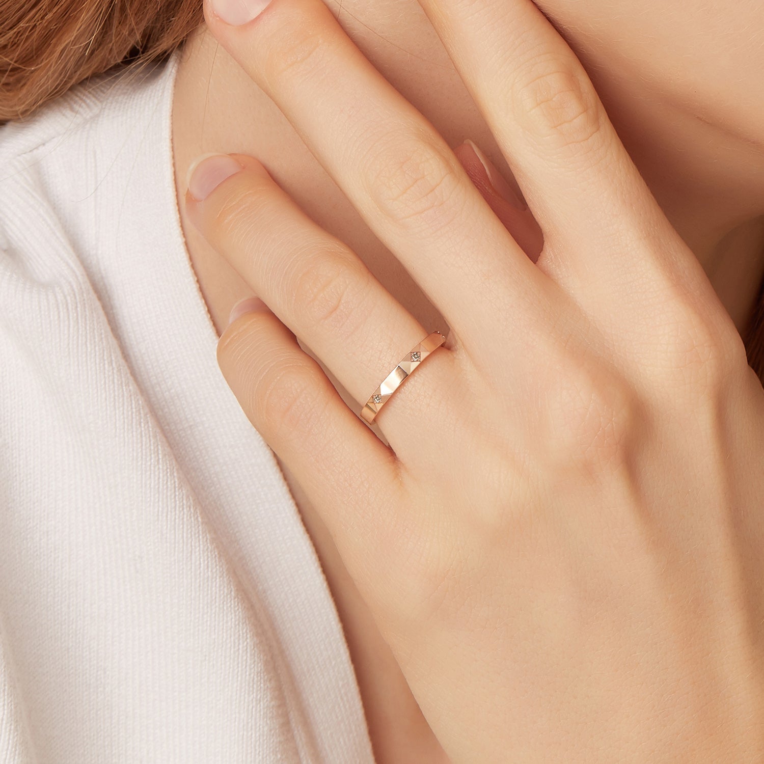 Sensuelle Mariage Gold Ring - DIDIER DUBOT