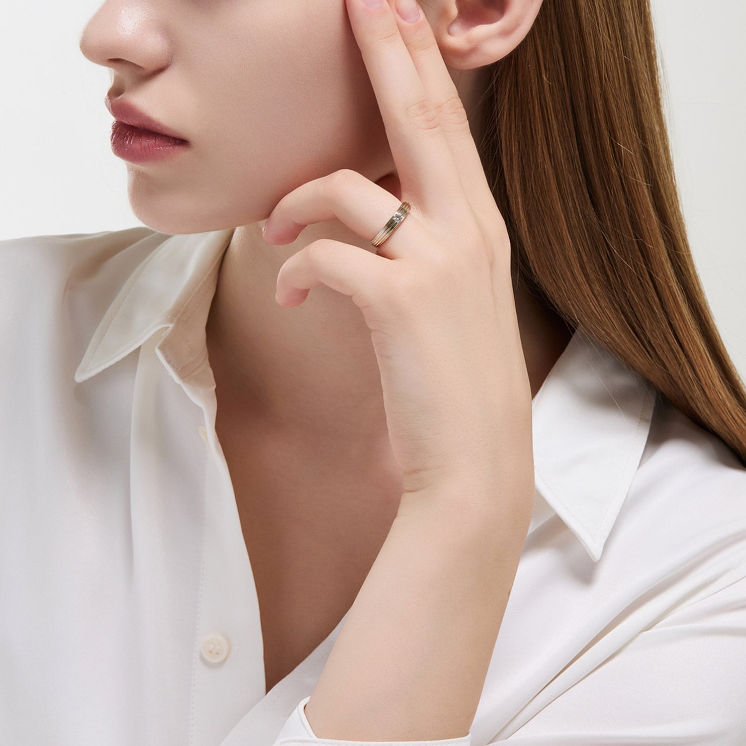 Sensuelle Mariage Gold Ring - DIDIER DUBOT