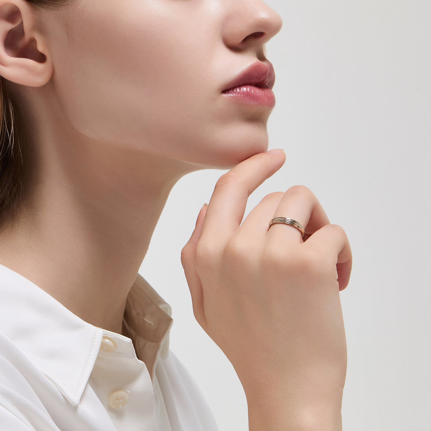 Sensuelle Mariage Gold Ring - DIDIER DUBOT