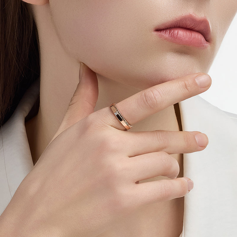 Sensuelle Mariage Gold Ring - DIDIER DUBOT