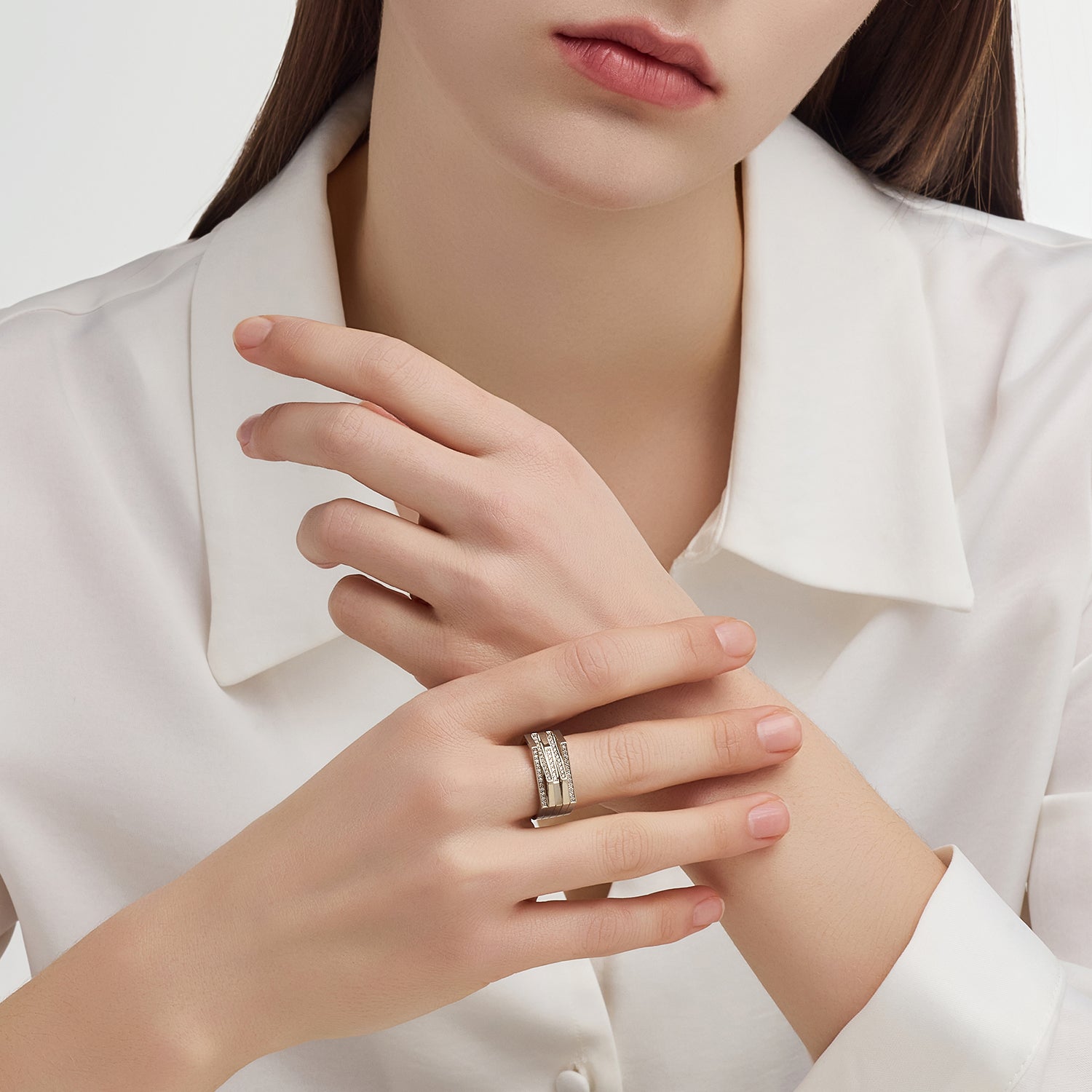 Sensuelle Mariage Gold Ring - DIDIER DUBOT