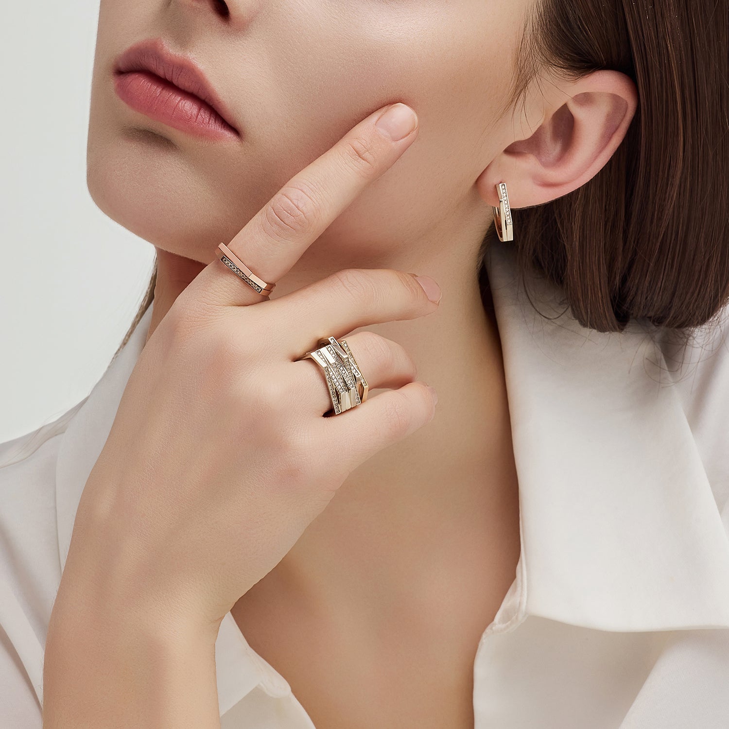 Sensuelle Mariage Gold Ring - DIDIER DUBOT