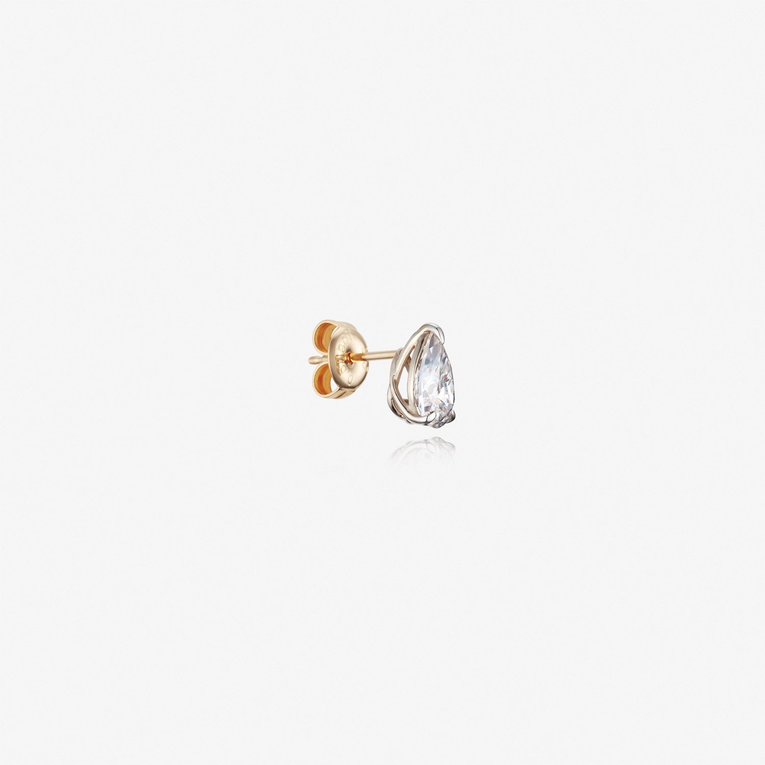 Sensuelle One-sided Gold Earring - DIDIER DUBOT