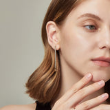 Sensuelle One-sided Gold Earring - DIDIER DUBOT