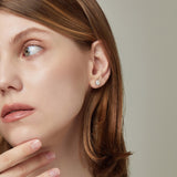 Sensuelle One-sided Gold Earring - DIDIER DUBOT