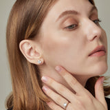 Sensuelle One-sided Gold Earring - DIDIER DUBOT