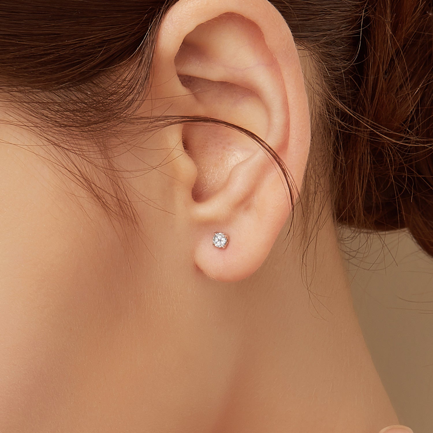 Sensuelle One-sided Gold Earring - DIDIER DUBOT