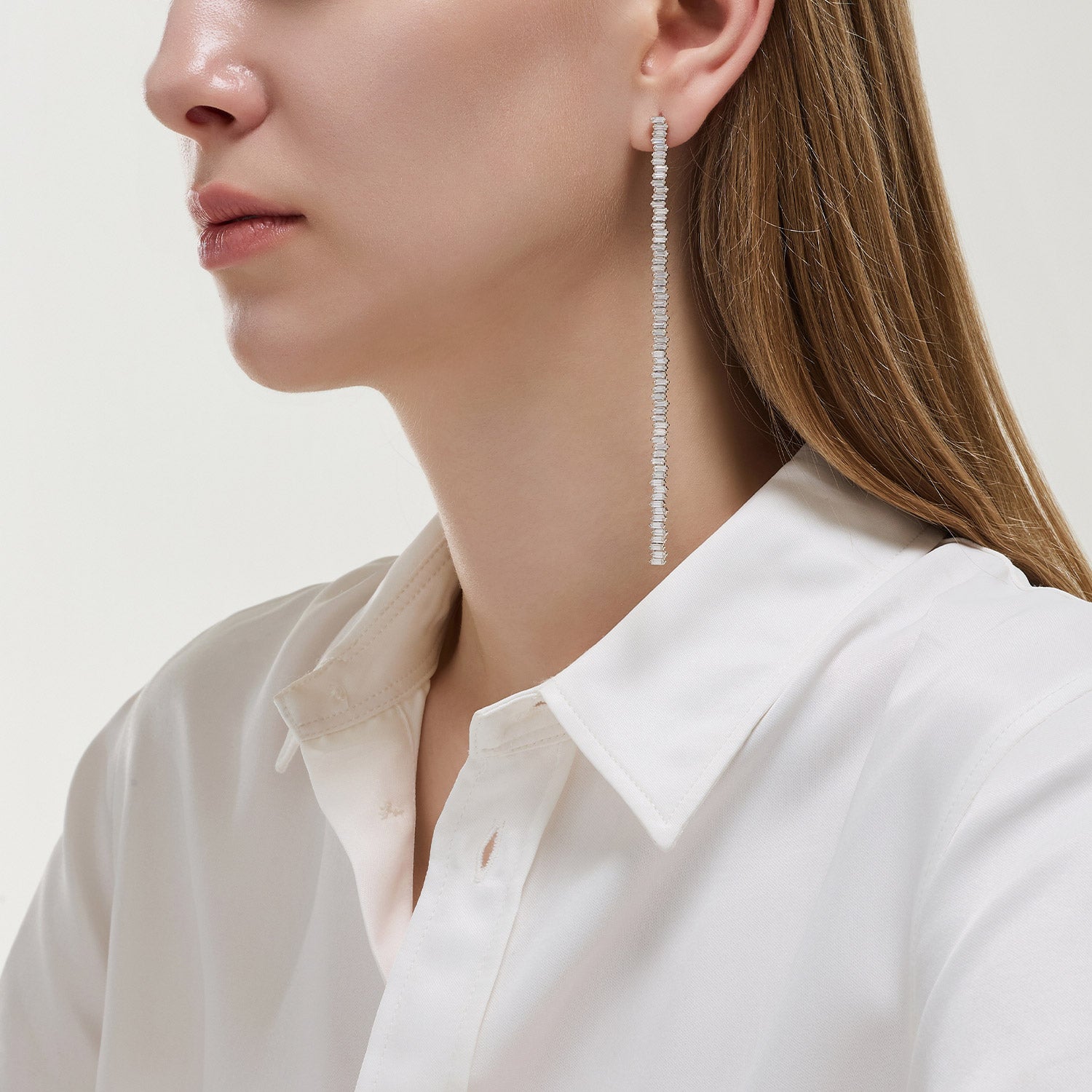 Sensuelle One-sided Gold Earring - DIDIER DUBOT