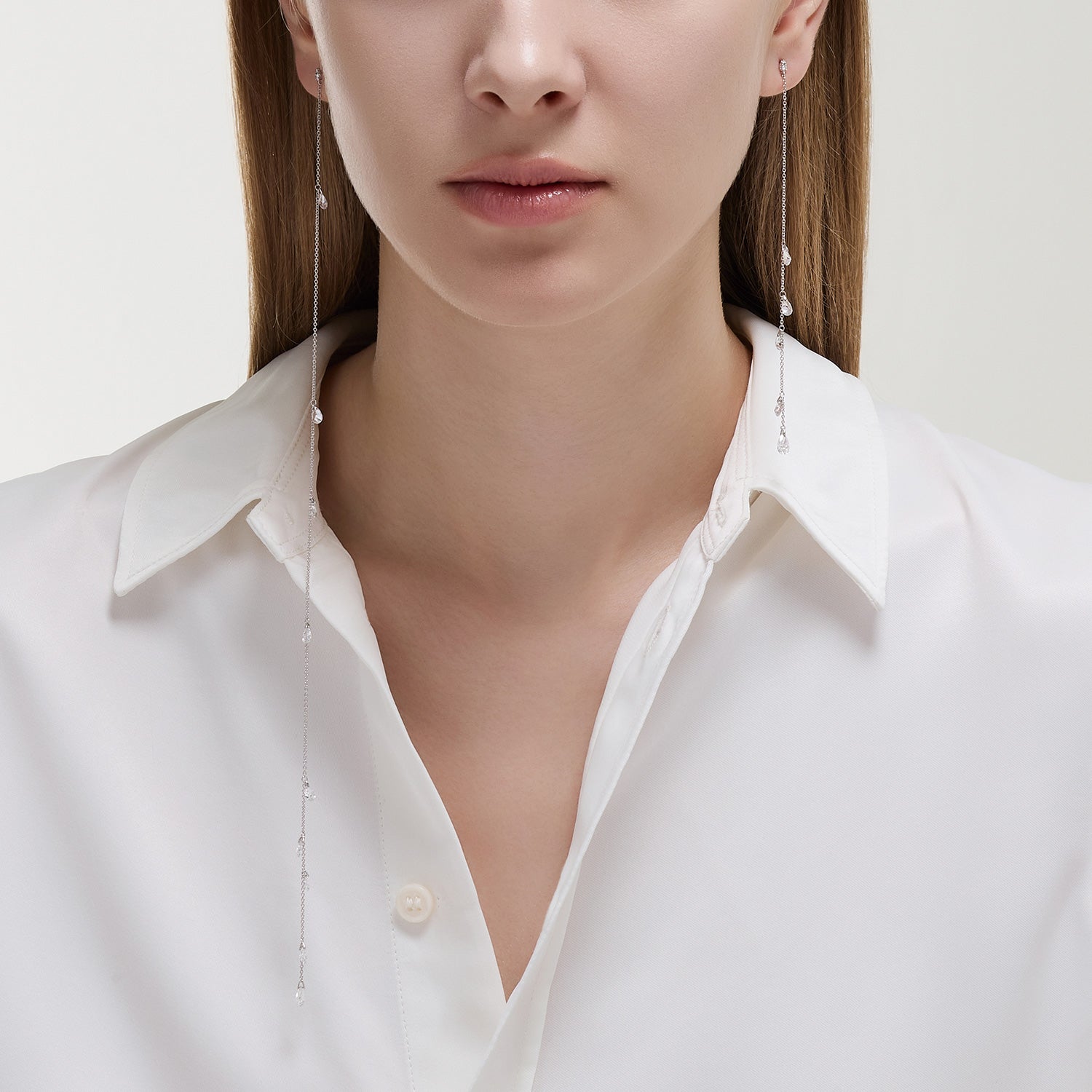 Sensuelle One-sided Gold Earring - DIDIER DUBOT