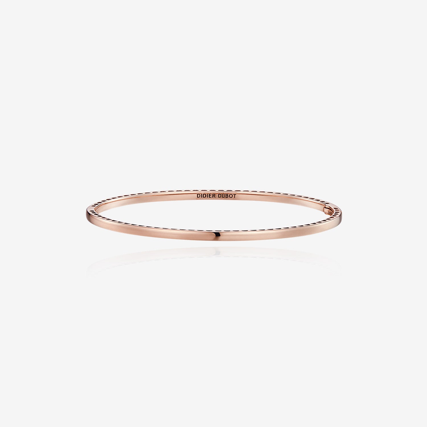 Signature. D Gold Bracelet - DIDIER DUBOT