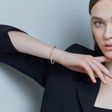 Signature. D Gold Bracelet - DIDIER DUBOT