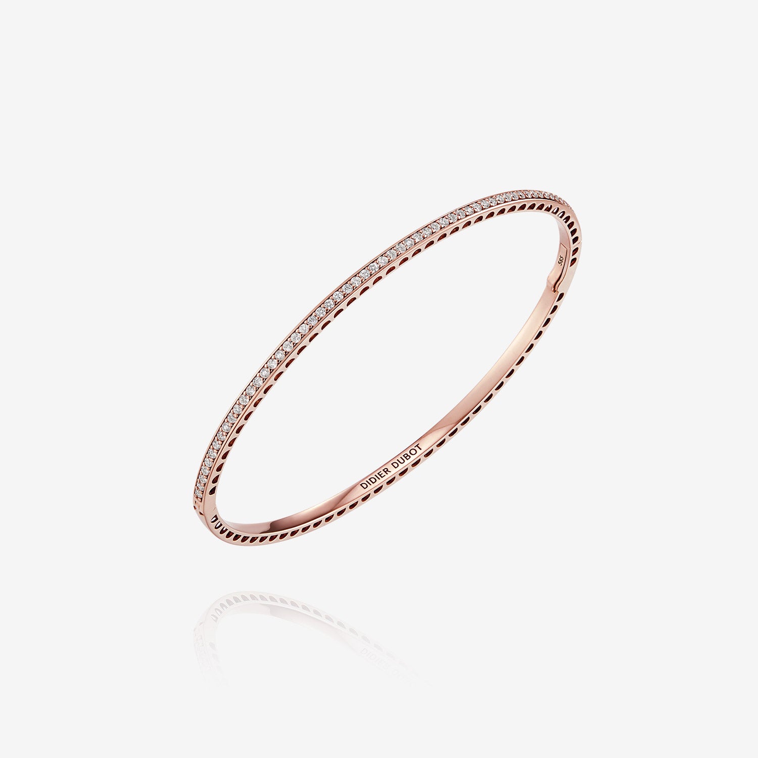 Signature. D Gold Bracelet - DIDIER DUBOT