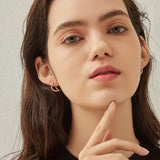 Signature. D Gold Earring - DIDIER DUBOT