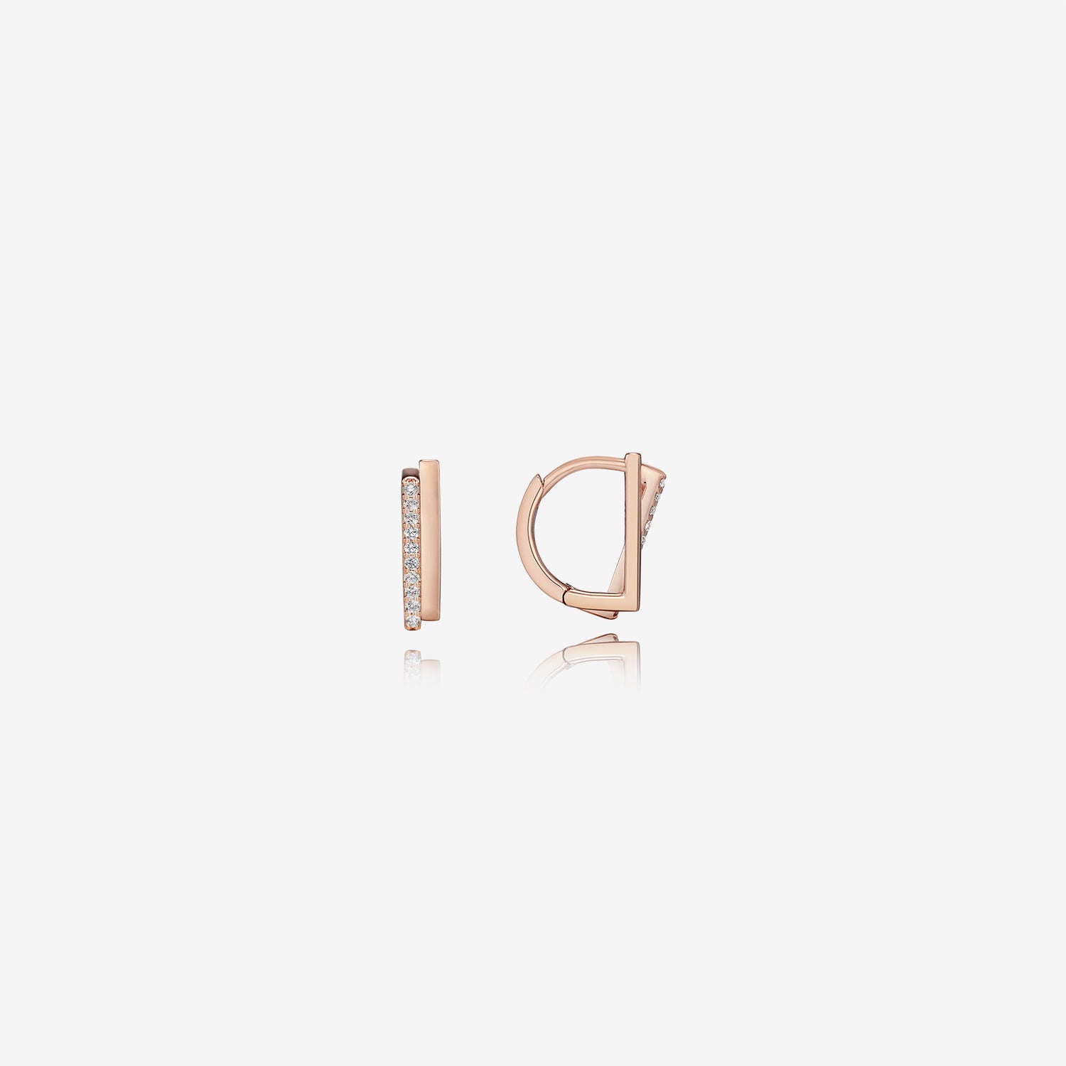 Signature. D Gold Earring - DIDIER DUBOT