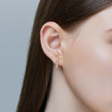 Signature. D Gold Earring - DIDIER DUBOT