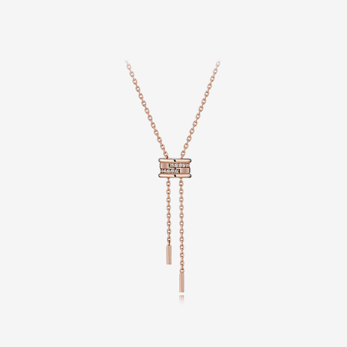 Signature. D Gold Necklace - DIDIER DUBOT