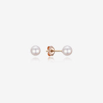 Signature. D Gold Pearl Earring - DIDIER DUBOT