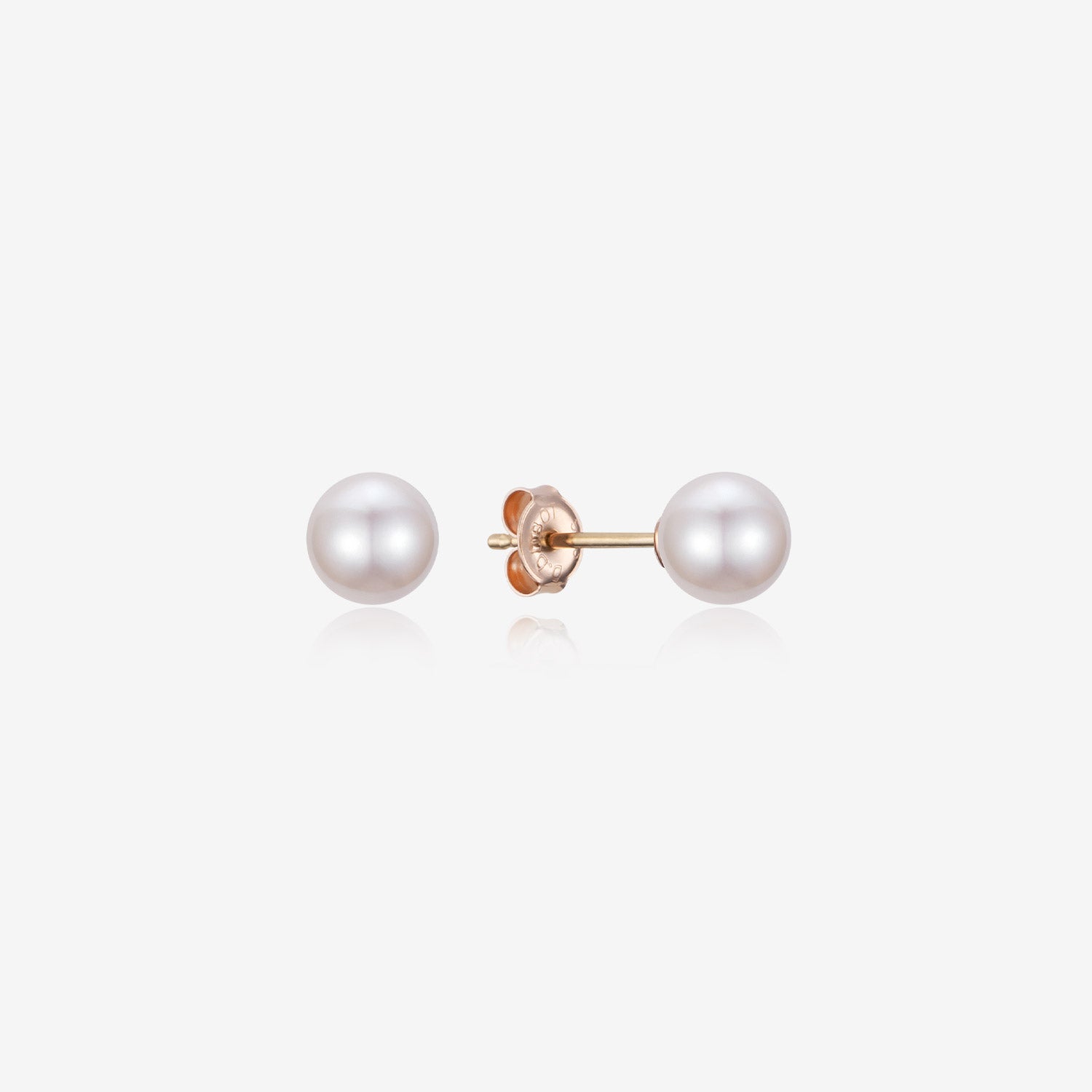 Signature. D Gold Pearl Earring - DIDIER DUBOT