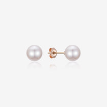 Signature. D Gold Pearl Earring - DIDIER DUBOT