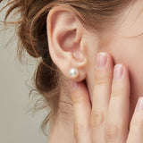 Signature. D Gold Pearl Earring - DIDIER DUBOT