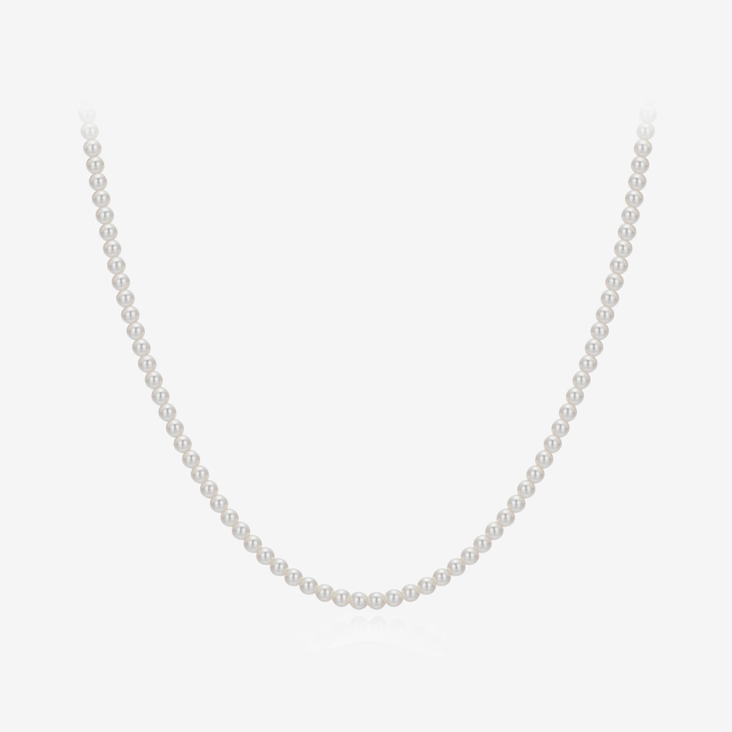 PRY シュウト　 Silver & White Pearl Necklace PRY シュウト Silver & White Pearl Chain