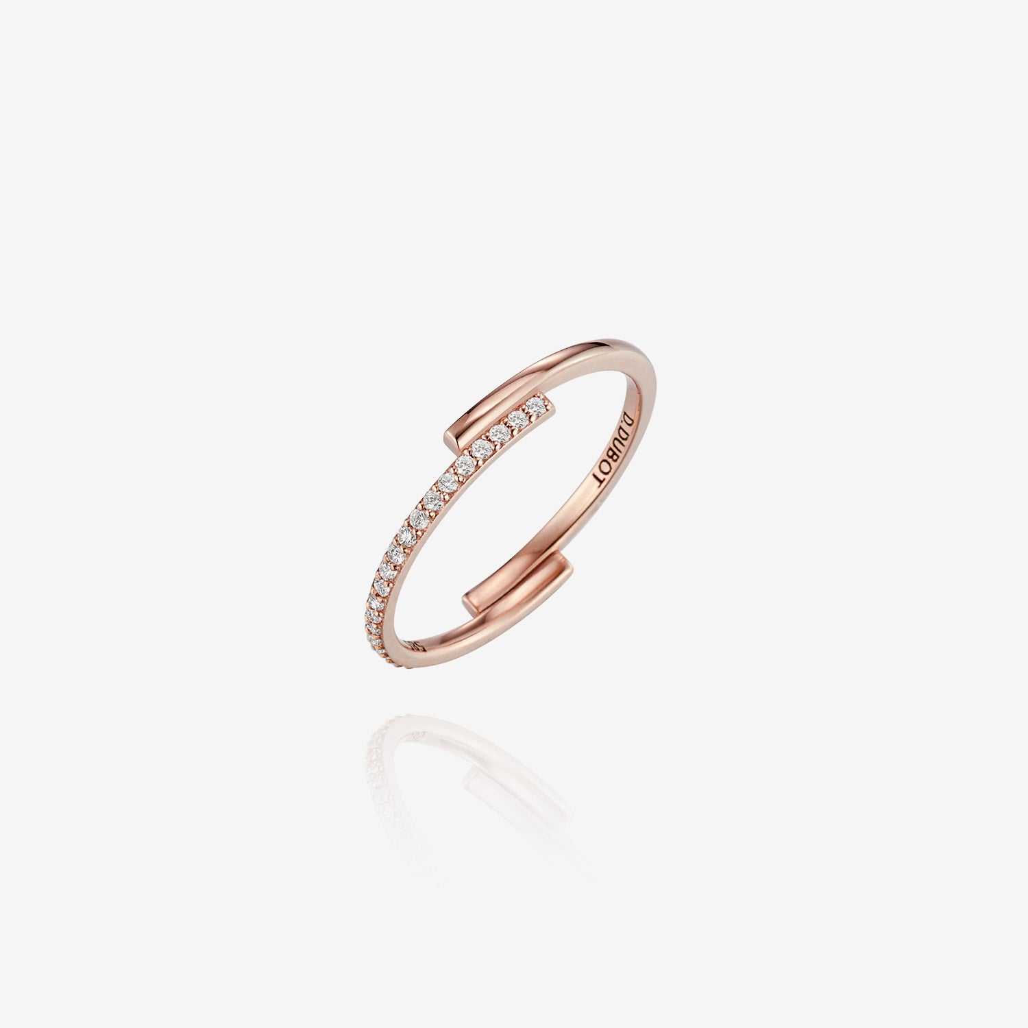 Signature. D Gold Ring - DIDIER DUBOT