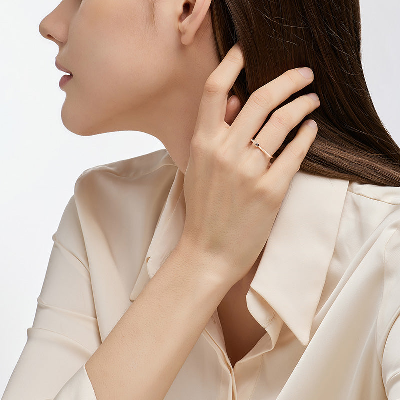 Signature. D Gold Ring - DIDIER DUBOT