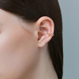 Signature. D Silver Ear Cuff - DIDIER DUBOT